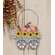 Thankful Pumpkin & Sunflower Wagon Hanger