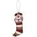 Puppy Jingle Bell Stocking Ornament, 2 Asstd.