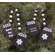 Winter Wishes Beaded Hanging Mittens, 2 Asstd.