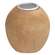 Natural or White Distressed Round Taper Holder, 2 Asstd.