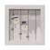 Let It Snow Framed Shiplap Snowman Sign 36261;