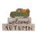 Welcome Autumn Green Truck Blocks, 3/Set 36313;