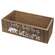 Bear Bottoms Welcome Rustic Wood Box