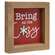 Bring on the Cozy Framed Sign