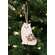 Snowy Snowflake Cat Ornament