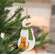 Snowman With Cat Wooden Ornament
