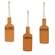 Wine Blessings Bottle Ornaments, 3/Set 36532;