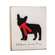 I Believe, Santa Paws Frenchie Block 36598;