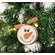 Chunky Snowman Head Ornament, 2"