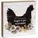 Someone Left the Barn Door Open Farm Animal Silhouette Box Sign, 3 Asstd.