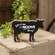 Let Go and Moove Along Wooden Cow Sitter