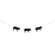 Pigs Mini Wooden Garland
