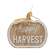 Happy Harvest Beaded Wood Pumpkin 60430;