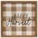 Fall Gingham Wood Sign, 3 Asstd. 65268;