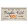 Welcome To The Pumpkin Patch Metal Frame Sign 65293;