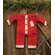 Santa's Jammies Red Large Hanger Ornament