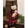 Snowman & Baby Buffalo Check Doll