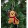 Felt Dog with Scarf Ornament