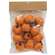 Orange Burlap Pumpkins 1.5", 12/Pack RJAF2011;