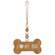 Dog Mom Beaded Bone Ornament, 3 Asstd. 36783;