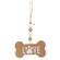 Good Dog Beaded Bone Ornament, 3 Asstd. 36784;