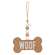 Good Dog Beaded Bone Ornament, 3 Asstd. 36784;