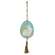 Beaded Bunny Silhouette Egg Ornament, 2 Asstd.