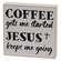 Coffee & Jesus Square Block, 3 Asstd.