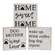 Dog Mother Square Block, 3 Asstd. 36914;