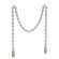 Light Blue & White Bead Garland 36975;