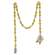 Yellow & White Bead Garland w/Flower Tag 36976;