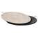Antiqued Black Woven Look Plate