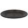 Antiqued Black Woven Look Plate
