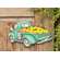 Fresh Lemons Wooden Truck Hanger