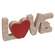 3 Set, Floral Mom, Love, Home Words with Mini Vase