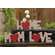 3 Set, Floral Mom, Love, Home Words with Mini Vase
