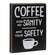 Coffee For My Sanity Black & White Block 37095;