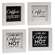 I Like My Coffee Hot Mini Framed Sign, 4 Asstd. 37102;