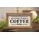 Mornings Happen Framed Sign
