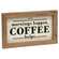 Mornings Happen Framed Sign