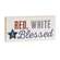 Red, White & Blessed Block 37117;