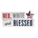 Red, White and Blessed Blocks, 3/Set 37120;
