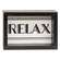 Black & White Bath Words Box Sign, 3 Asstd. 37143;