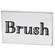 Bathroom Words Block Sign, 4 Asstd.