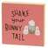 Shake Your Bunny Tail Square Block, 3 Asstd.