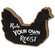 Rule Your Own Roost Wooden Chicken Sitter