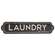 The Laundry Room Black Metal Sign 60451;