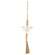 Beaded Metal Bee Ornament 60460;