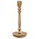 Distressed Gold Finish Candle Stick, 9"H 60524;