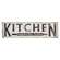 Kitchen Brings Family Together Distressed Metal Sign 65312;